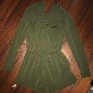 Army Green Romper!